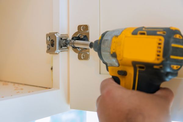 Cupboard Door Hinge Repair in Granbury