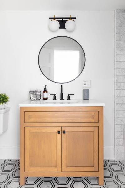 Custom Vanity Installation in Granbury