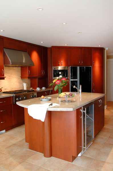 Cherry Cabinet Repair in Granbury